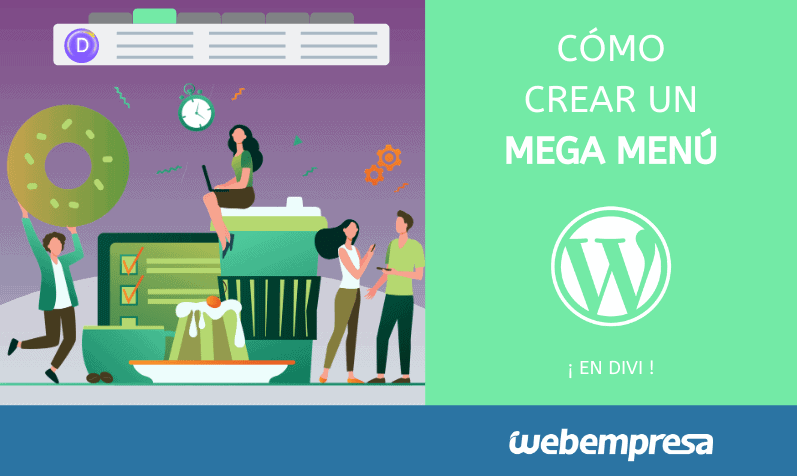 Crear un mega menú en Divi