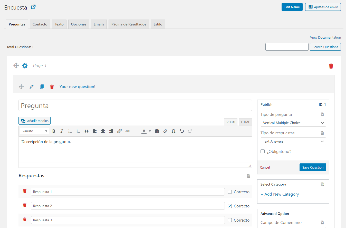 Cómo crear una encuesta en WordPress