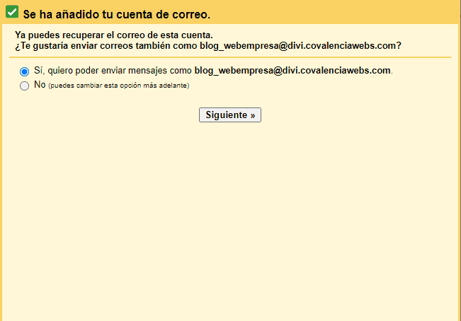 Cómo configurar un email corporativo en Gmail