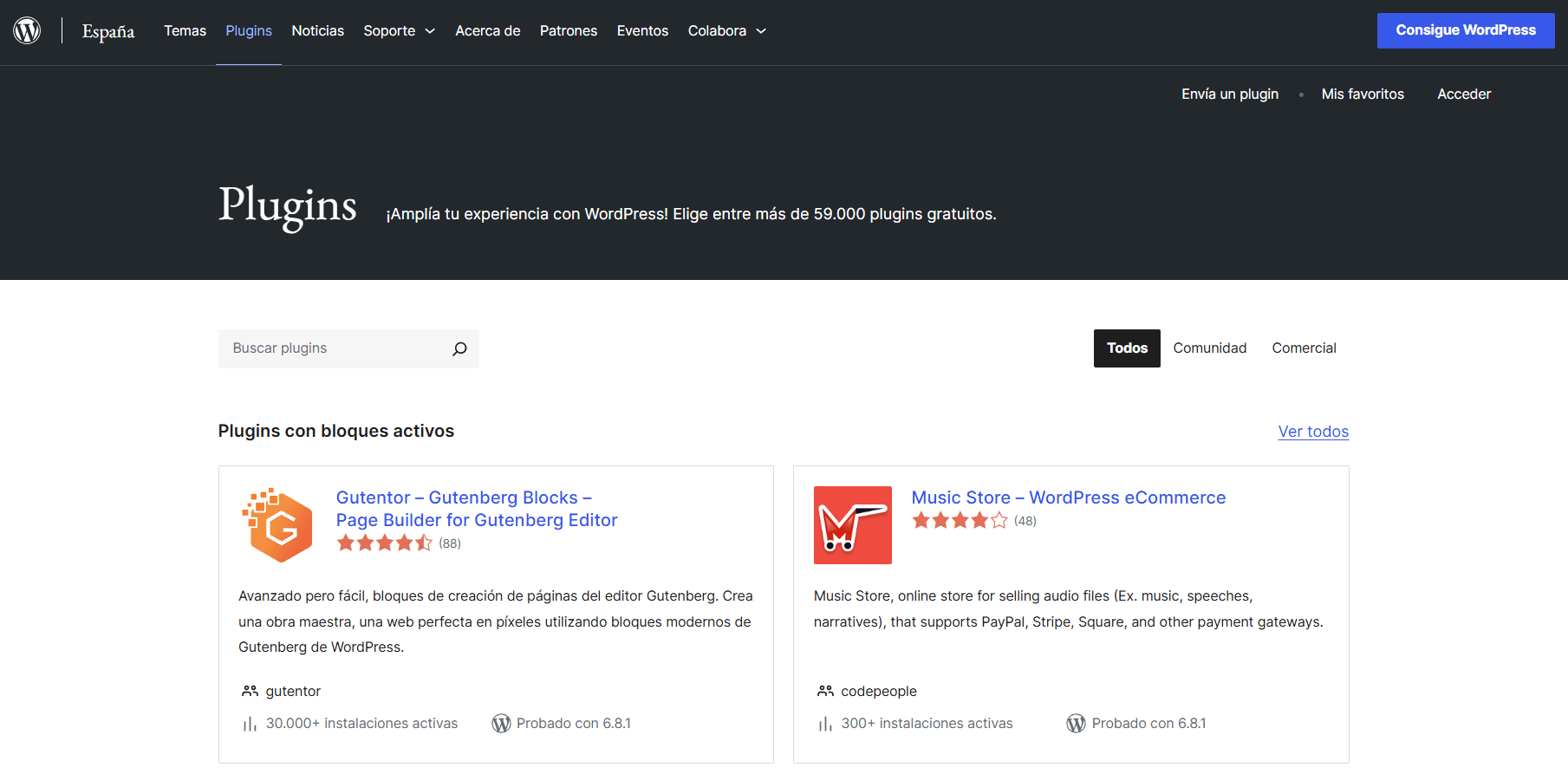 plugins wordpress