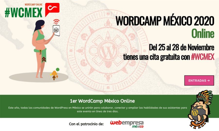 WordCamp Online México 2020 (WCMEX2020)