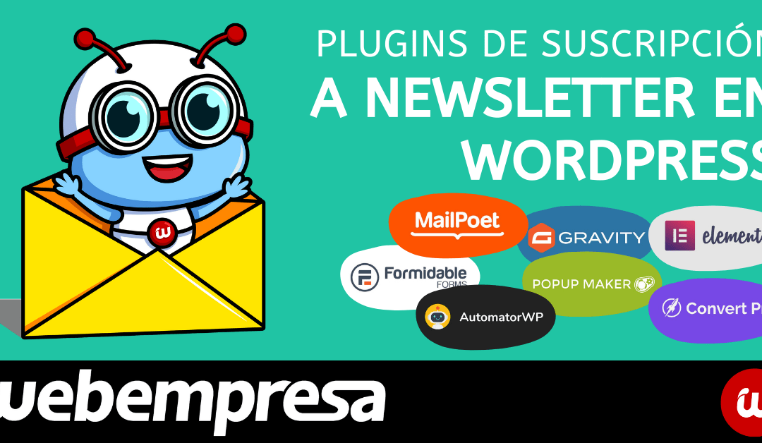 Mejores plugins de suscripción a Newsletter en WordPress
