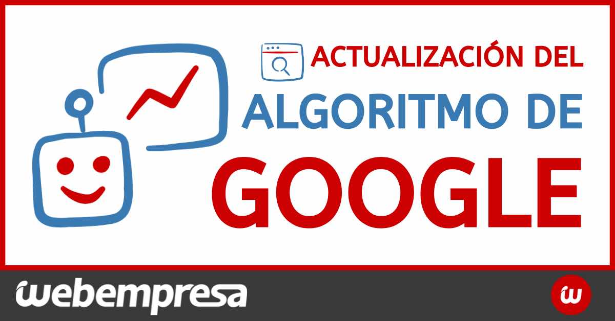 actualización algoritmo google