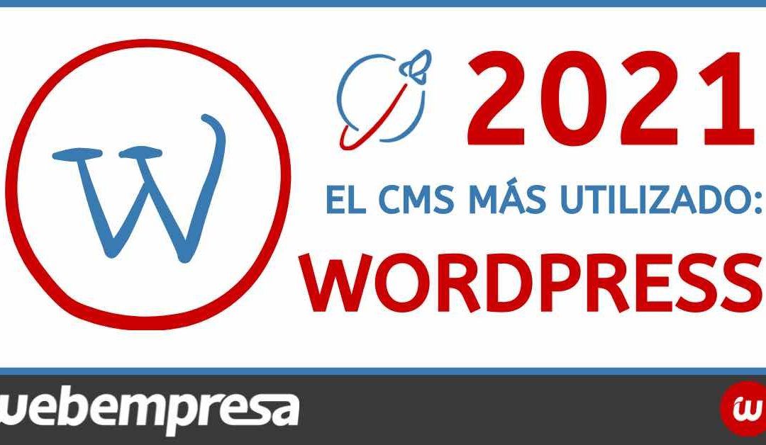 Increíbles estadísticas de WordPress en 2021