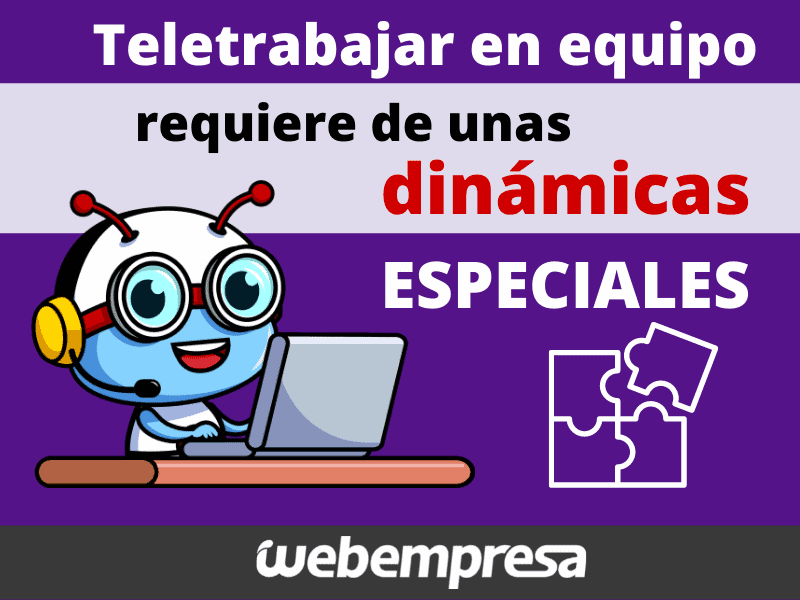 Trabajar en equipo desde casa