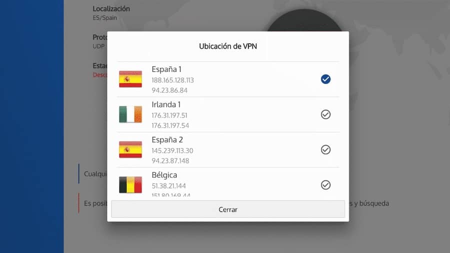 Habilitar VPN