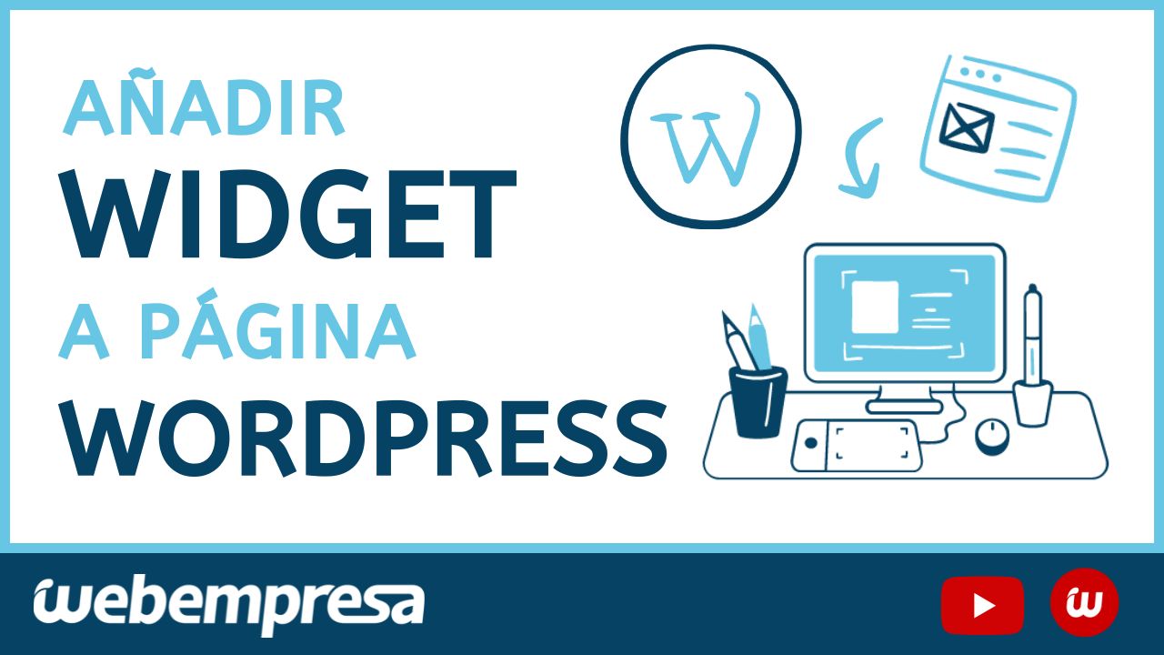 Añadir widget a Página WordPress