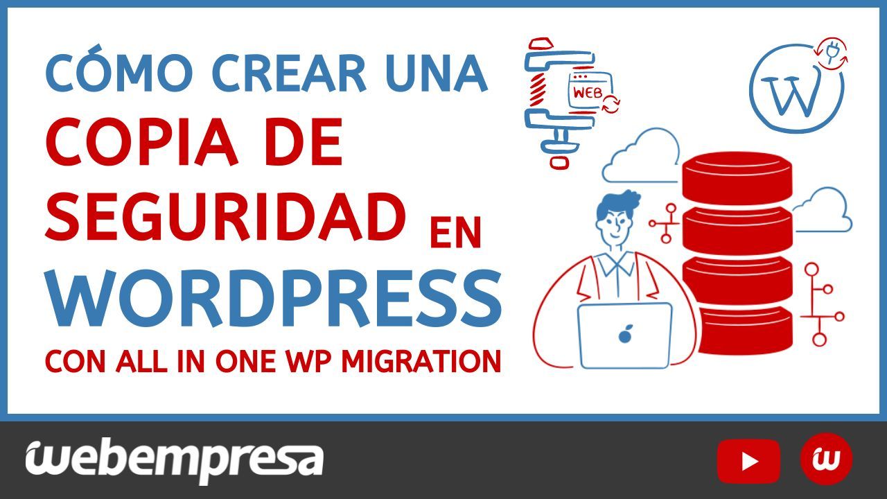 Como crear una copia de seguridad en WordPress con All In One WP Migration 1280x720 Cómo crear una copia de seguridad en WordPress