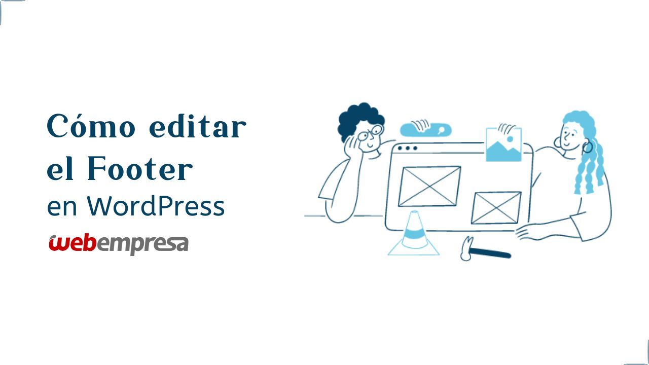 Cómo editar el Footer en WordPress