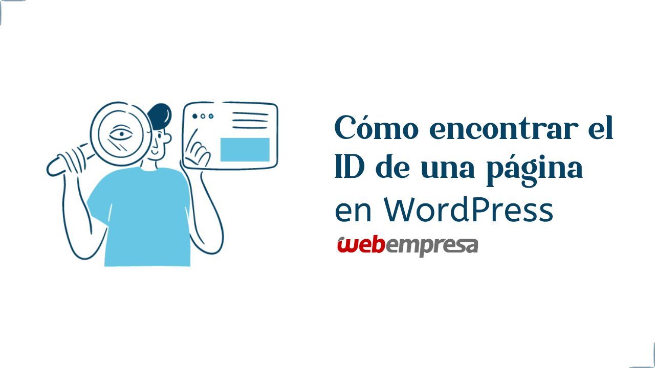 Cómo encontrar el ID de una página en WordPress