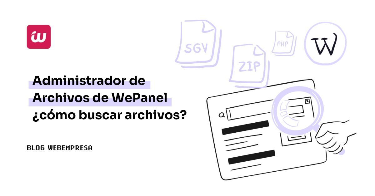 Imagen destacada - Administrador de Archivos de WePanel ¿cómo buscar archivos?