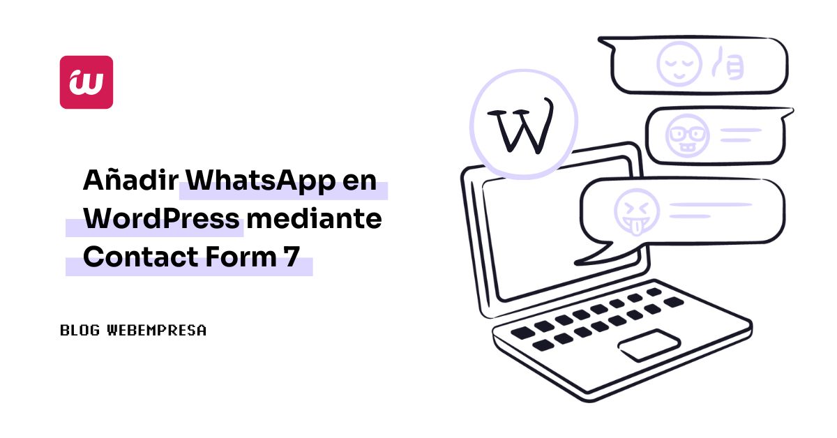 Imagen destacada - Añadir WhatsApp en WordPress mediante Contact Form 7
