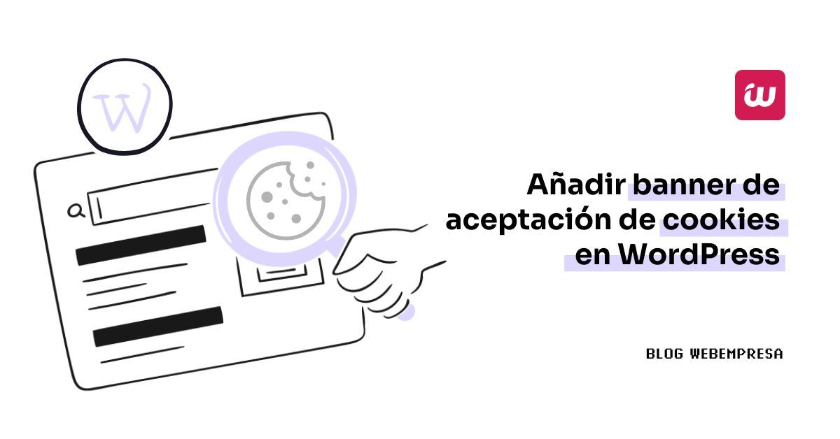 Imagen destacada - Añadir banner de aceptación de cookies en WordPress