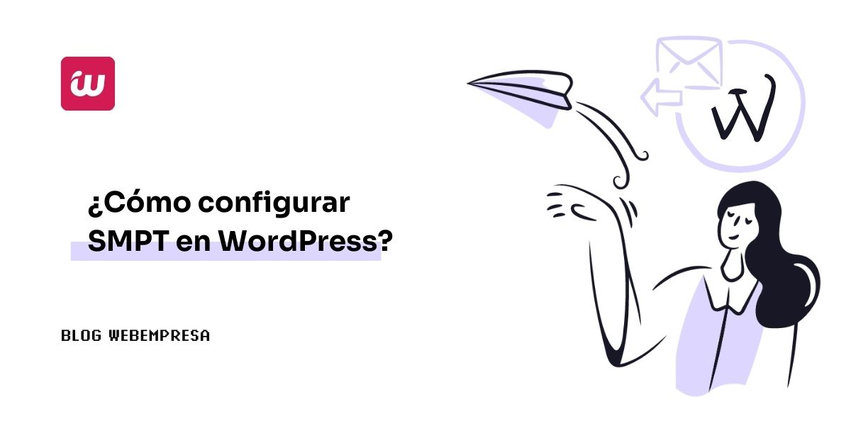 Imagen destacada - Cómo configurar SMPT en WordPress