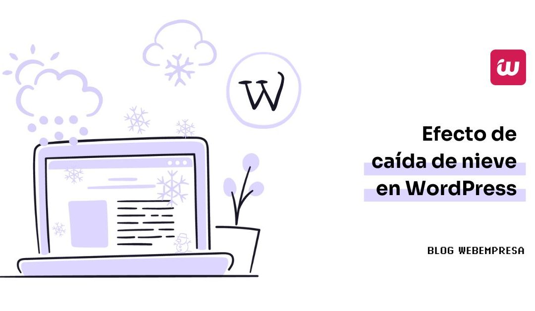 Efecto caída de nieve en WordPress