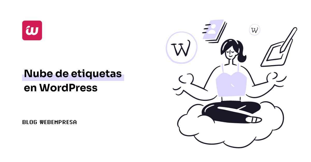 Imagen destacada - Nube de etiquetas en WordPress