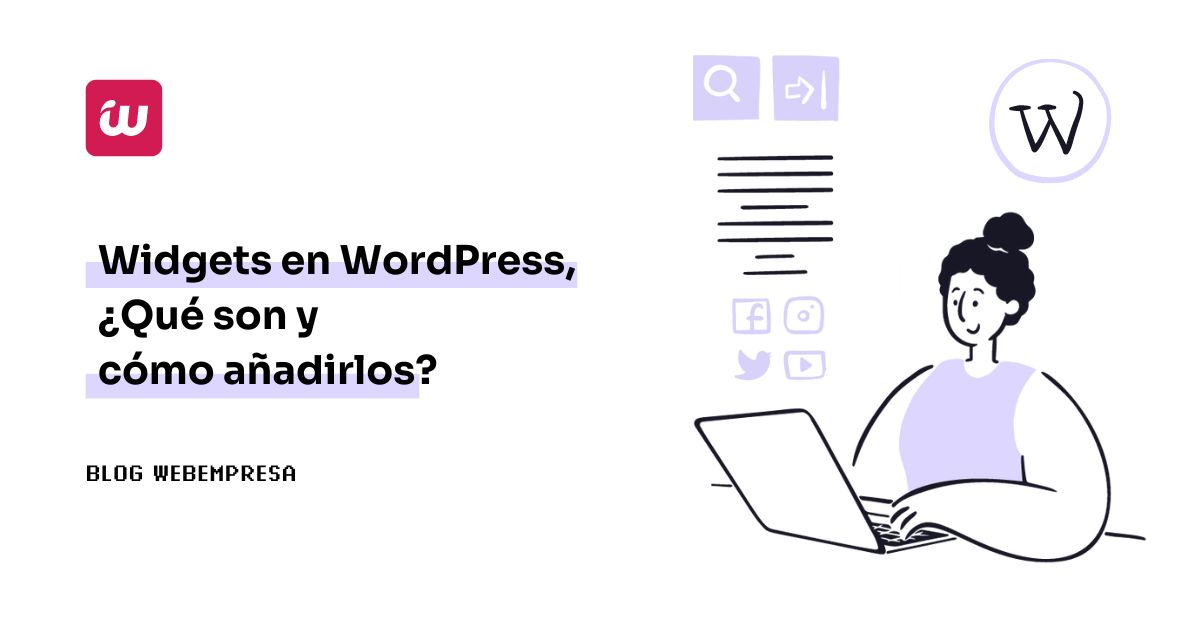 Imagen destacada - Widgets en WordPress Qué son y cómo añadirlos