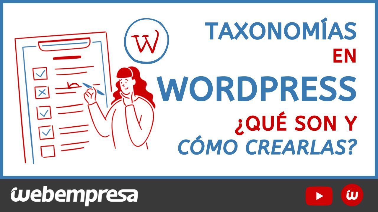 Taxonomías en WordPress