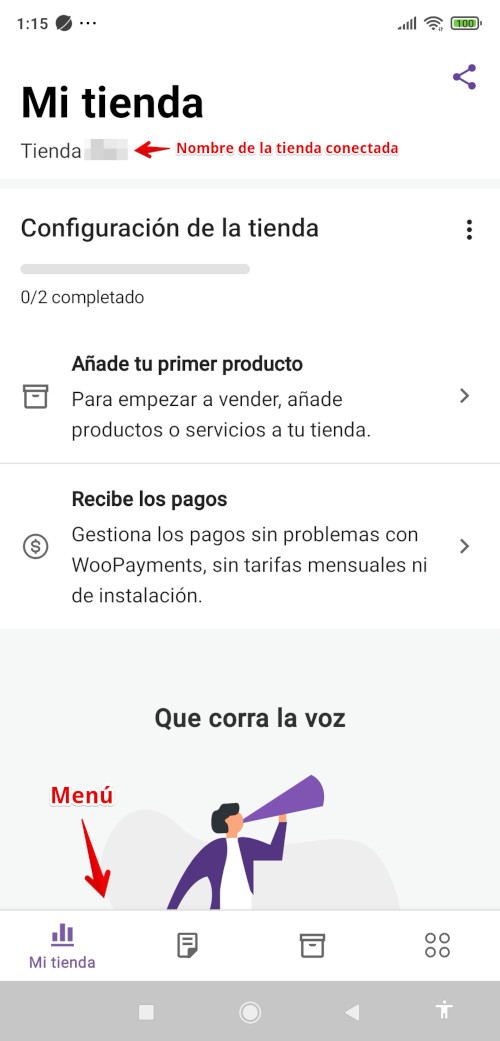 App Android WooCommerce - Tienda