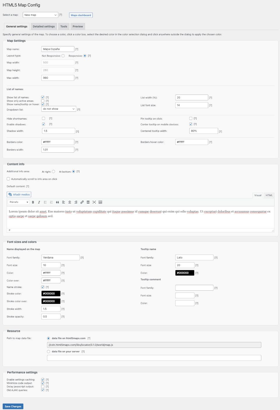 General Settings