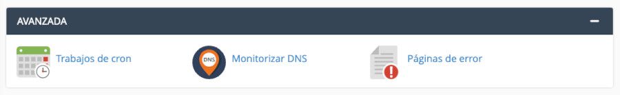 cPanel - Avanzada