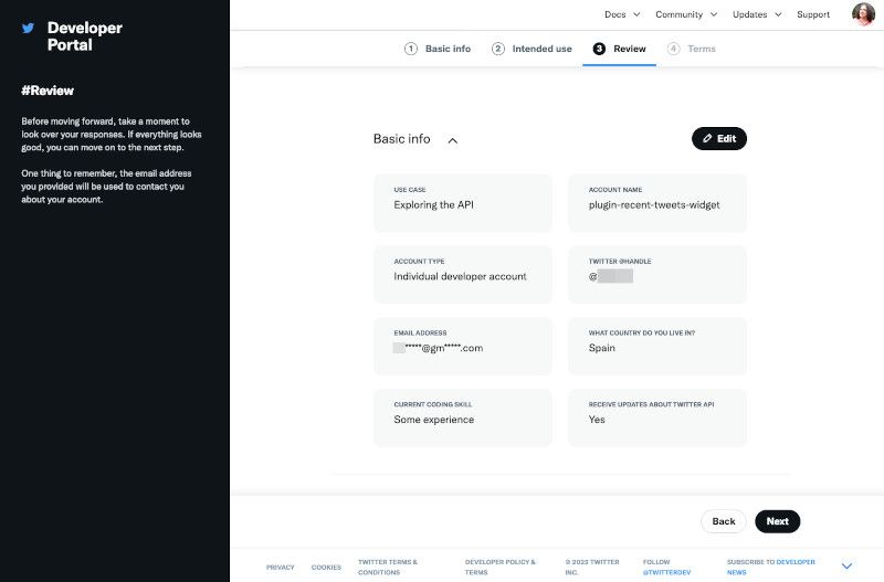 crear-app-twitter Creación de App en Twitter para el uso del plugin Recent Tweets Widget