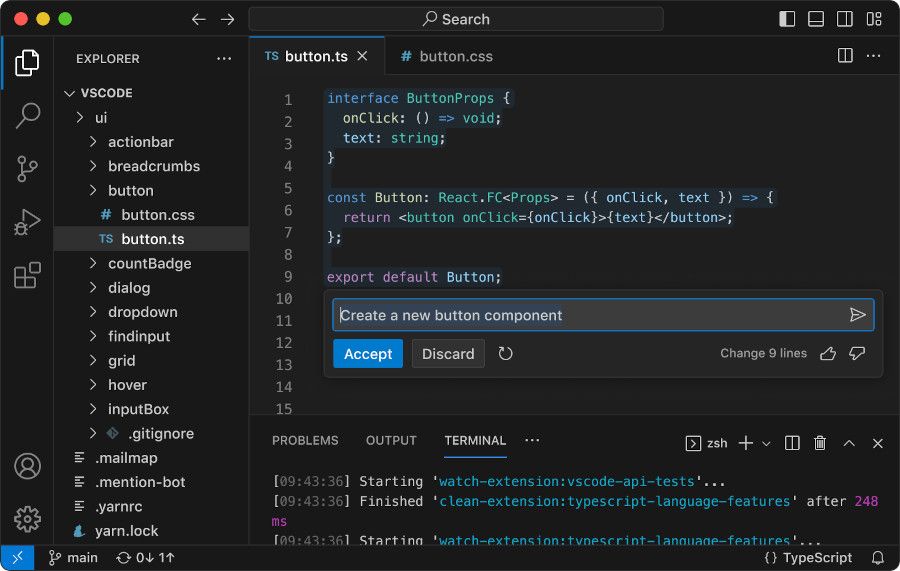 Editor de código - Visual Studio Code