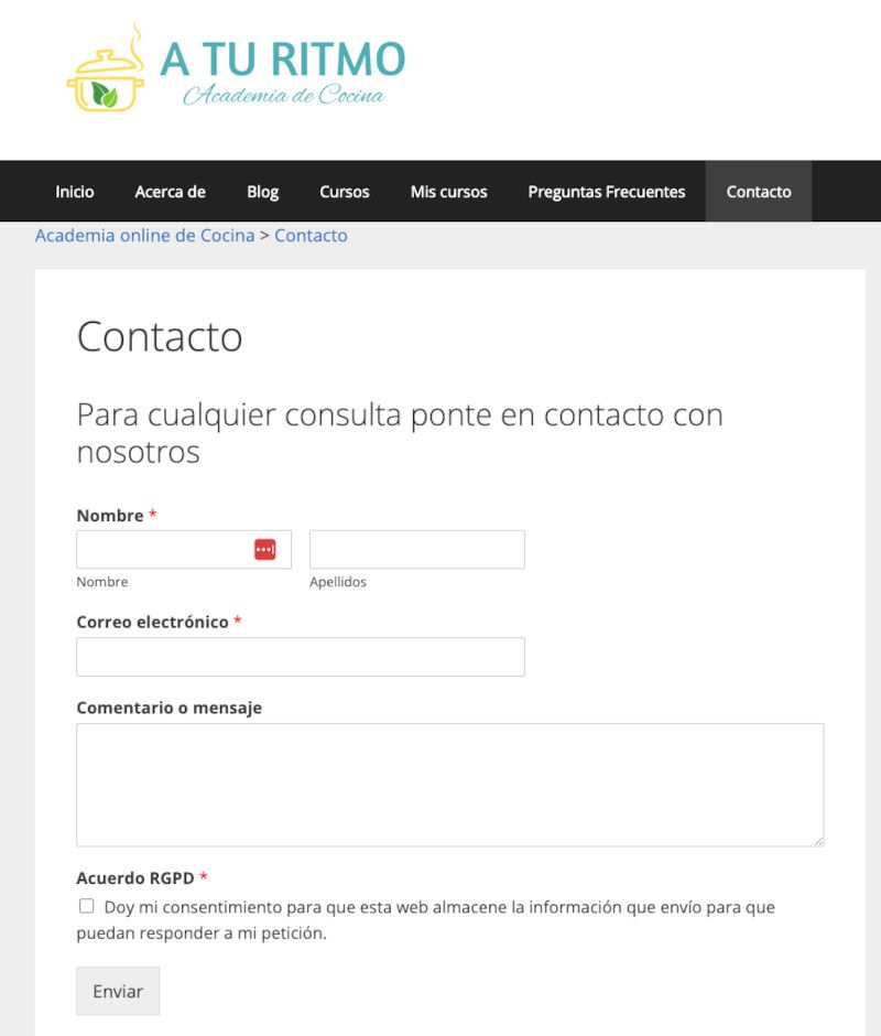 formulario-contacto-vista-frontal Vista frontal del formulario de contacto