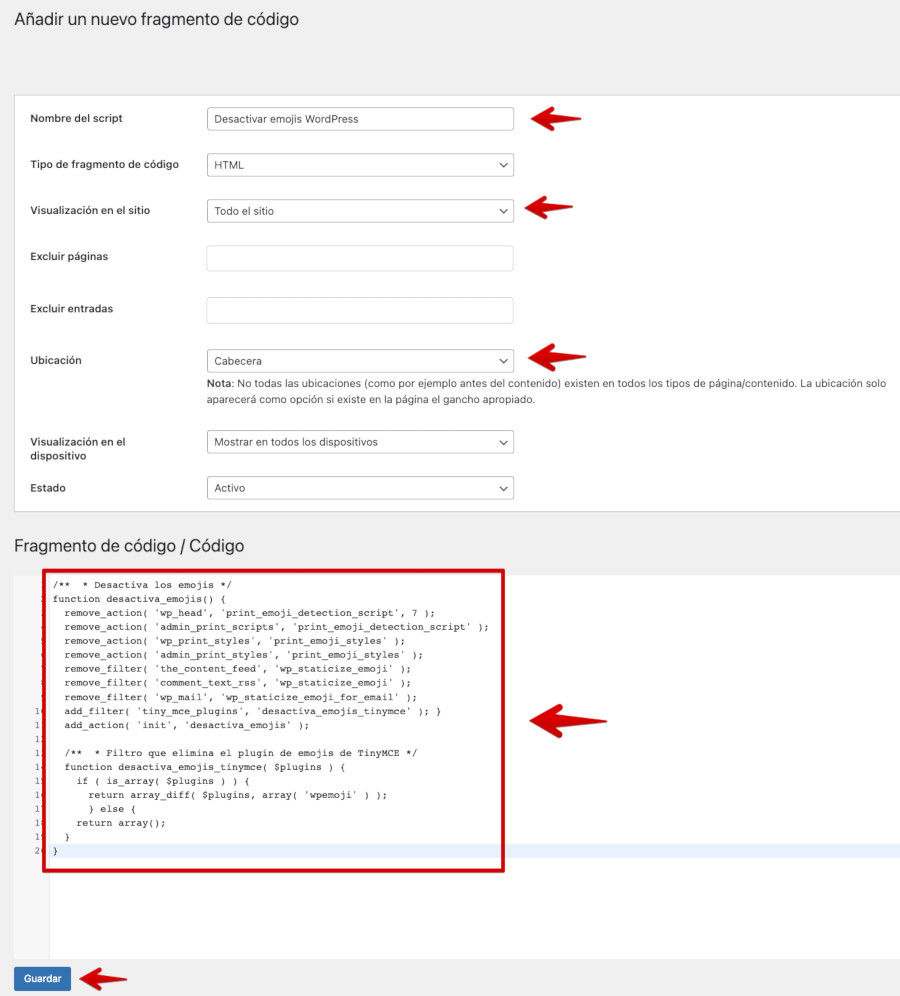 Función añadida al plugin HCFM