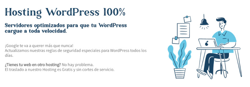 Hosting WordPress Webempresa