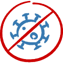 icono-prohibido-virus Revisión con antivirus y antimalware