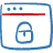 ventana con candado ssl