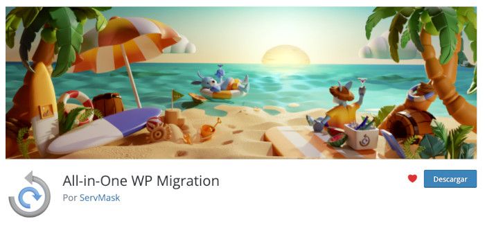 Plugin All-in-One WP Migration