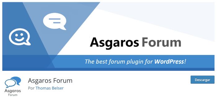 Plugin Asgaros Forum