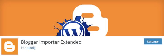 Plugin Blogger Importer Extended