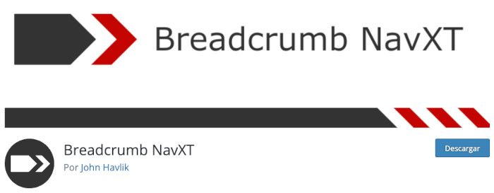 Plugin Breadcrumb NavXT