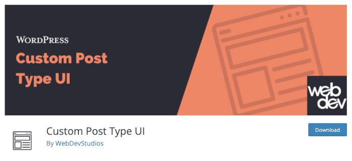 Plugin Custom Post Type UI