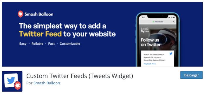 plugin-custom-twitter-feeds Plugin Custom Twitter Feeds (Tweets Widget)