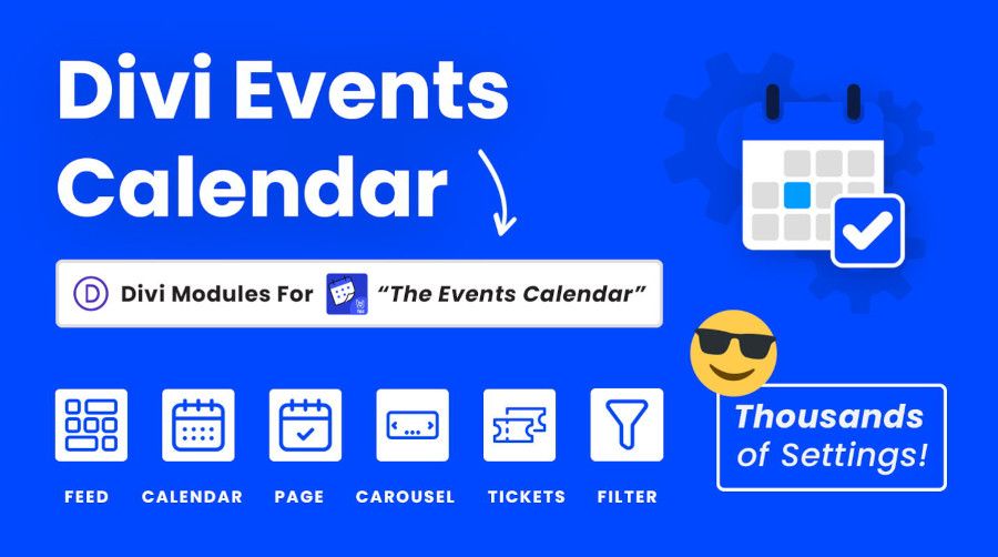 Plugin Divi Events Calendar