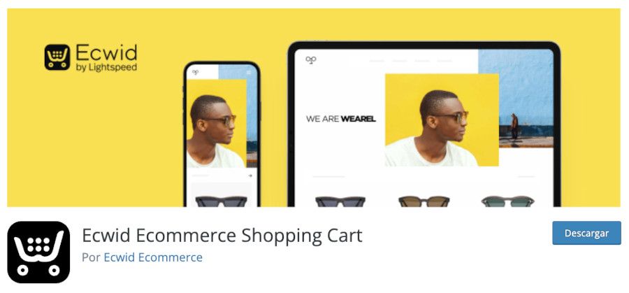 Plugin Ecwid Ecommerce Shopping Cart