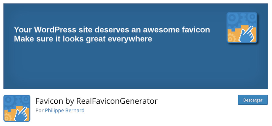 Plugin Favicon by RealFaviconGenerator