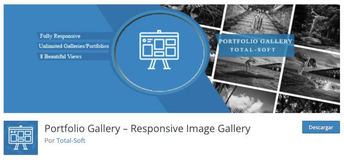 Plugin Portfolio Gallery – Responsive Image Gallery