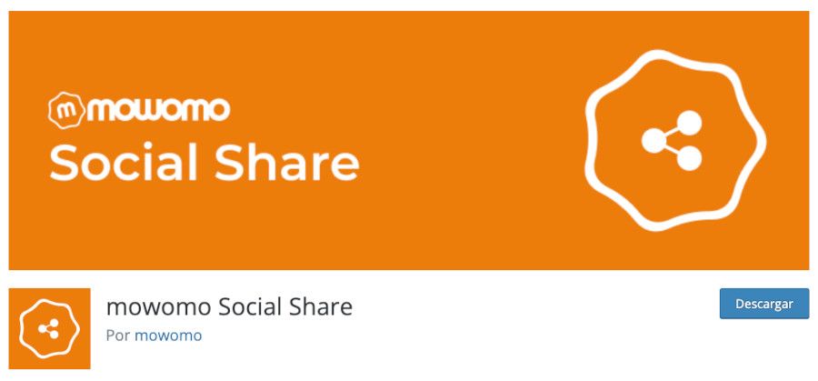 Plugin mowomo Social Share