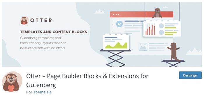 Plugin Otter – Page Builder Blocks & Extensions for Gutenberg