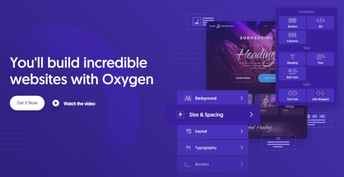 Plugin Oxygen Builder