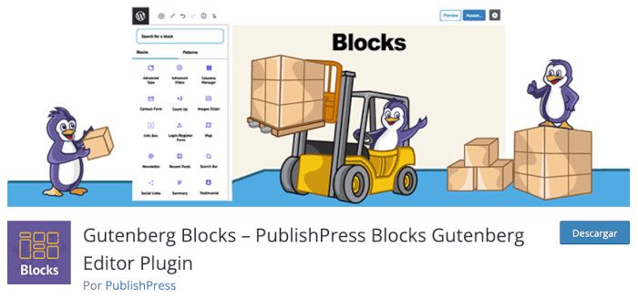 PublishPress Blocks Gutenberg Editor