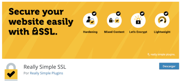 Plugin Really Simple SSL