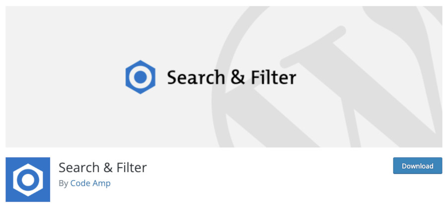 Plugin Search & Filter