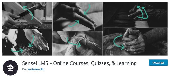 Plugin Sensei LMS – Online Courses, Quizzes, & Learning