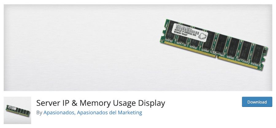 Plugin Server IP & Memory Usage Display